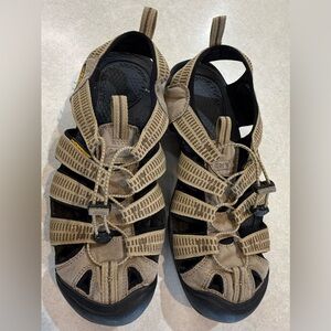 Keen Men's Sandals - Tan and Black